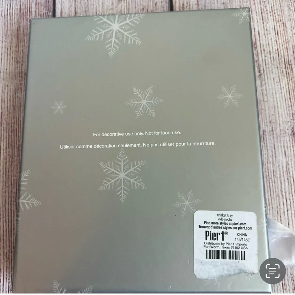 Pier 1 PARIS Trinket Tray In Box